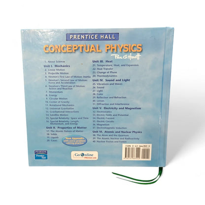 Conceptual Physics: The High School Physics Program Teacher's Edition Hardcover