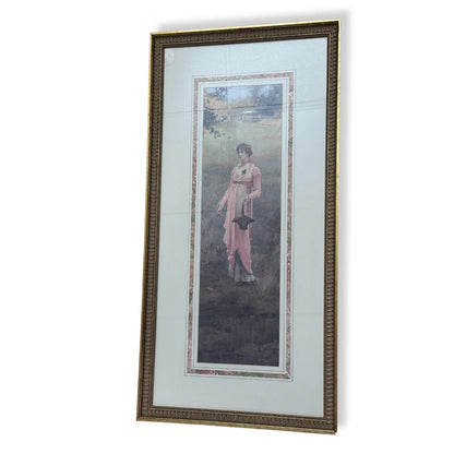 Marcus Stone "Summer Fruit" & "Winter Berries" Framed Art Print Set (34x17)