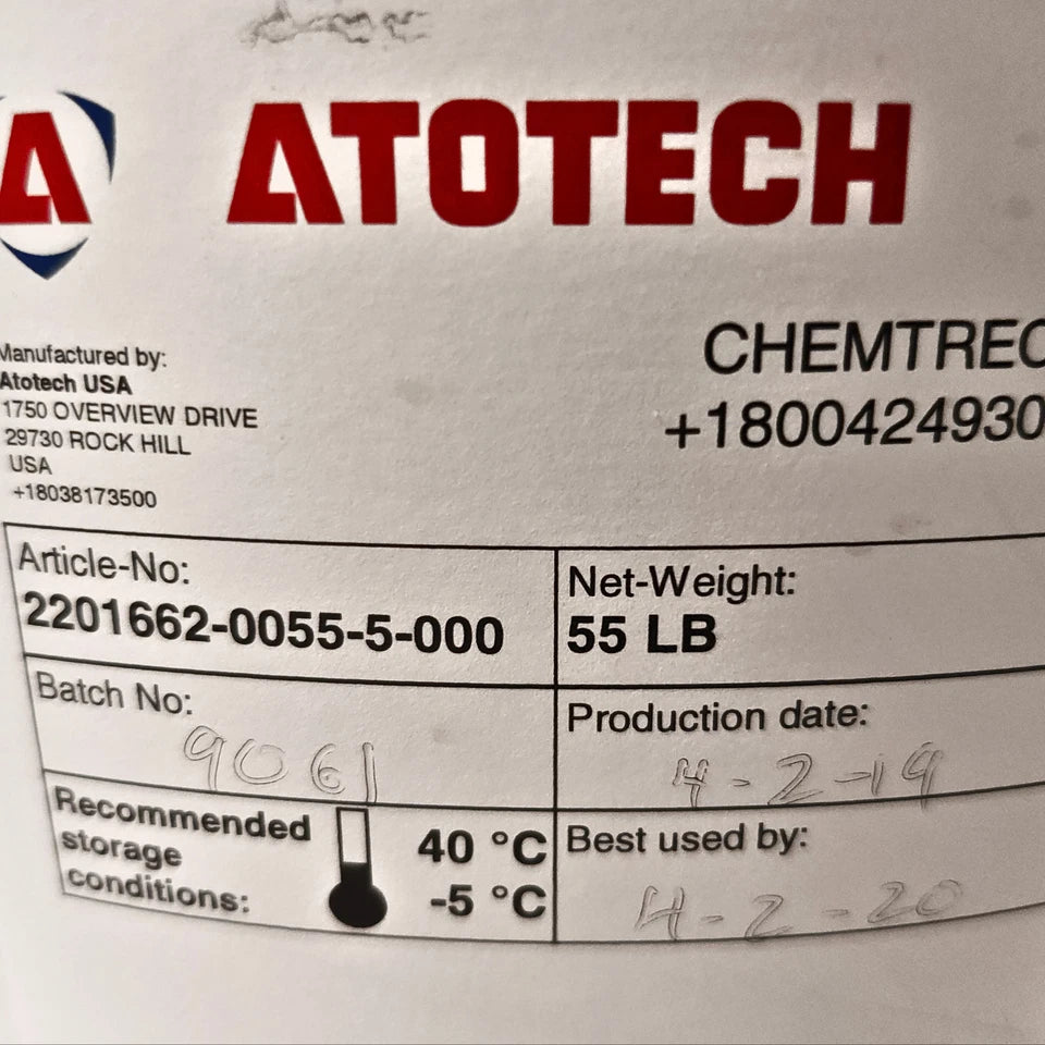 Atotech Stannous Sulfate Crystal PG - 55 lbs Pure Tin(II) Sulfate