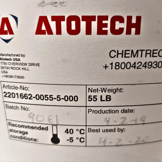 Atotech Stannous Sulfate Crystal PG - 55 lbs Pure Tin(II) Sulfate