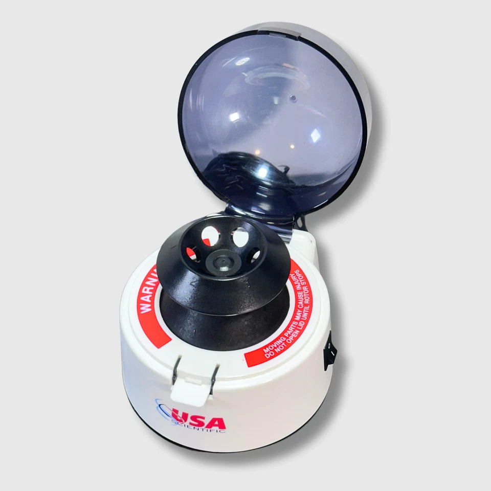 USA Scientific Micro Centrifuge IR 110V AC | 6-Place Rotor | 6,000 RPM