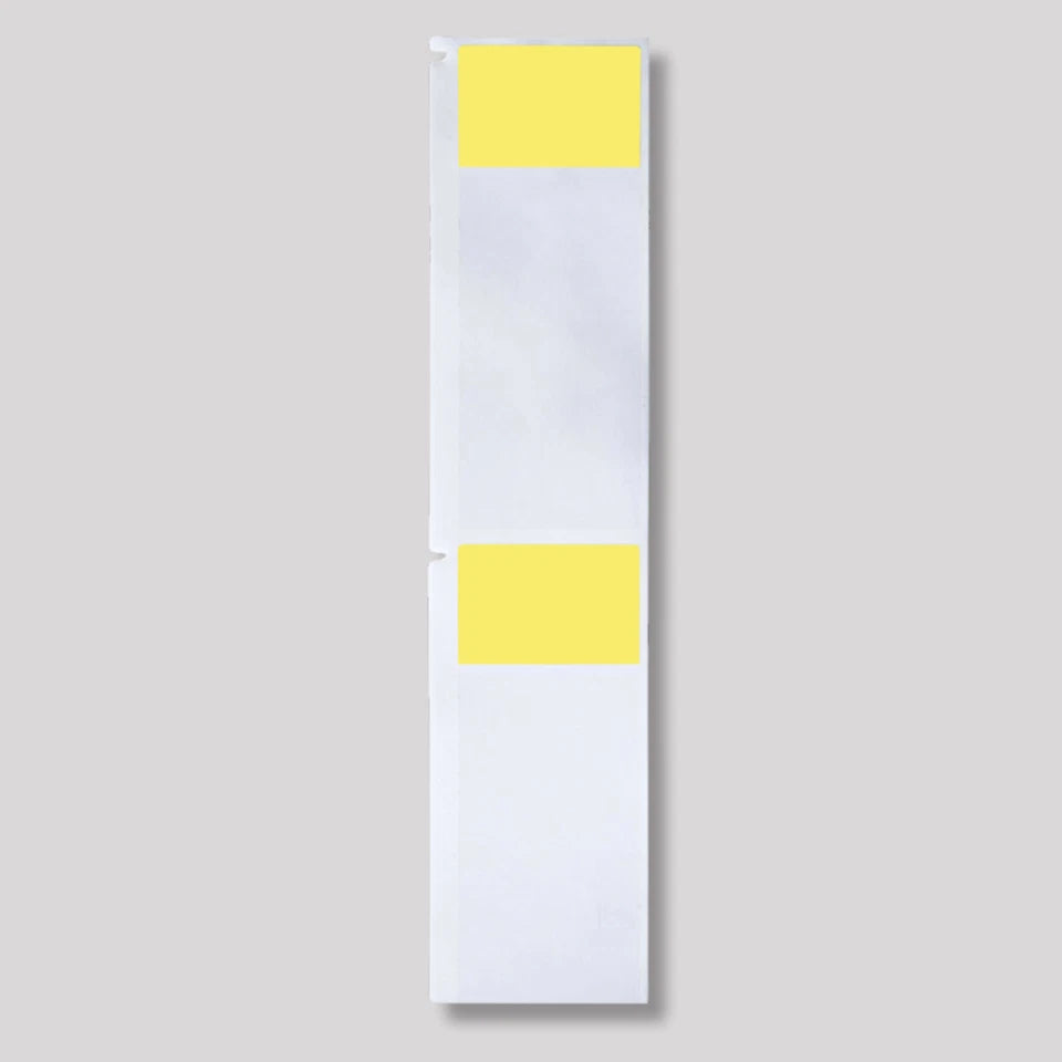 Brady 1.5" x 4" Yellow/Translucent Self-Laminating Vinyl Labels | PTL-33-427-YL