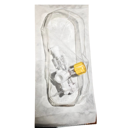 ICU Medical Intralock 3-Way Stopcock Lipid Compatible, Case of 25, Sterile | NEW