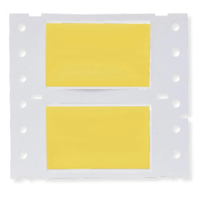 Brady 2" x 1.25" PS-750-2-YL | Yellow Heat Shrink Wire Marking Sleeve Labels