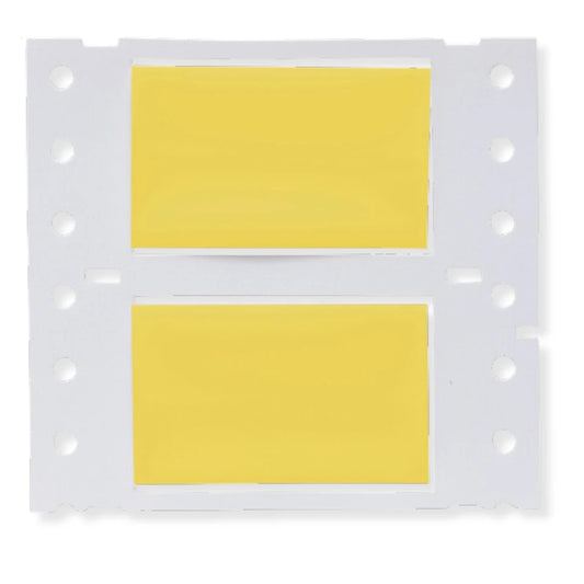 Brady 2" x 1.25" PS-750-2-YL | Yellow Heat Shrink Wire Marking Sleeve Labels