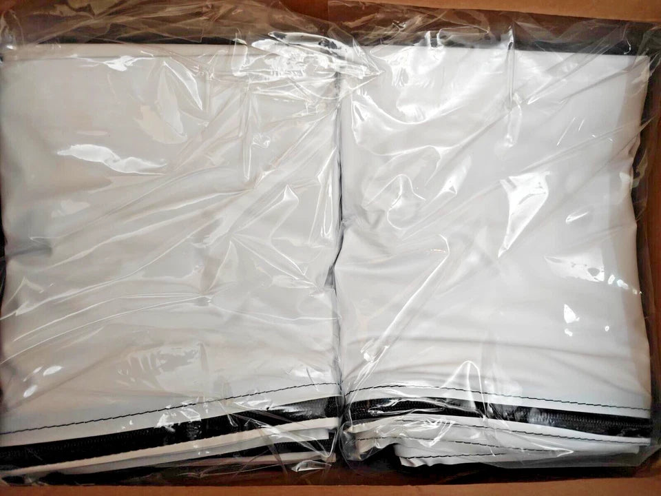 20ct MOPEC Morgue / Body Bags Adult 8mil PVC 36x96 Center Zipper [BE001] 2.1 lbs