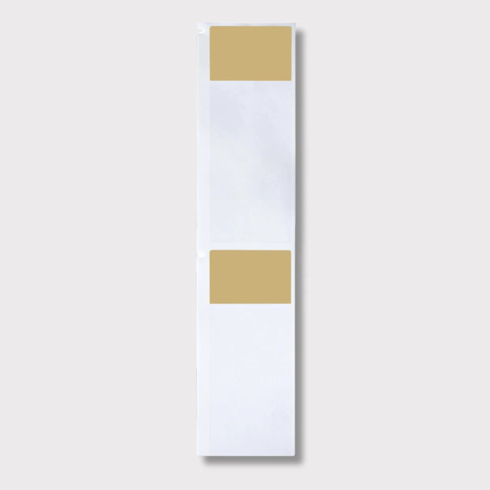 Brady 1.5" x 4" Brown/Translucent Self-Laminating Vinyl Labels | PTL-33-427-BR