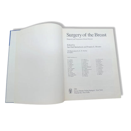 Surgery of the Breast: Diagnosis and Treatment of Breast Diseases Hardcover Book