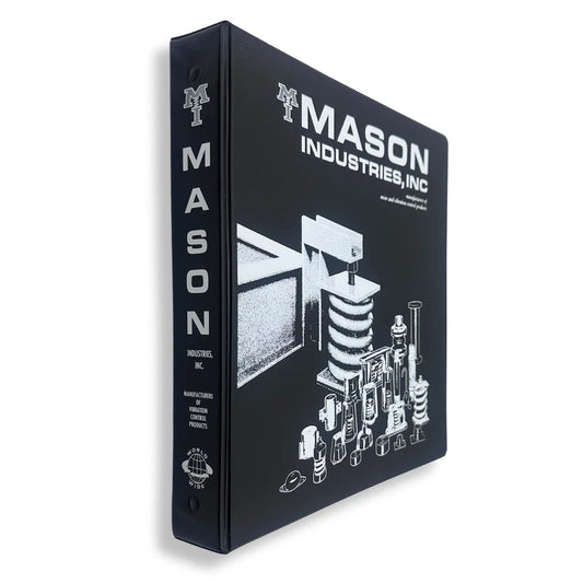 Vintage Mason Industries Catalog 9 Section Compilation - HVAC / Engineering