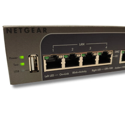 Netgear ProSecure UTM9S Firewall + Wireless-N Module | 6 x GB RJ45 Ports