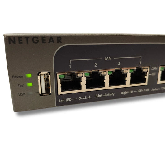 Netgear ProSecure UTM9S Firewall + Wireless-N Module | 6 x GB RJ45 Ports