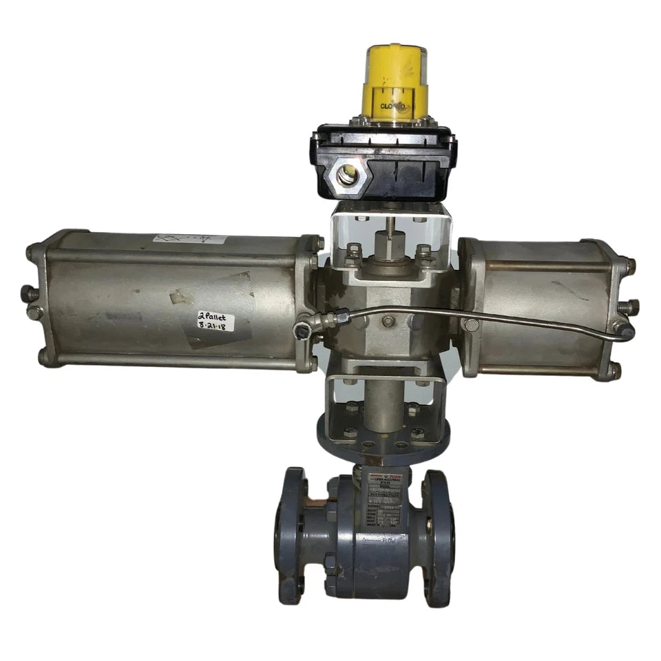 Morin Rotary Actuator S-072U-S060 w/ Cooper Accuseal, Model: 1.50-CSV1.50-300#RF