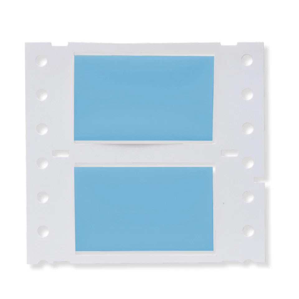 Brady [PS-750-2-BL] 2" x 1.250" Blue Permasleeve Heat Shrink Wire & Cable Labels