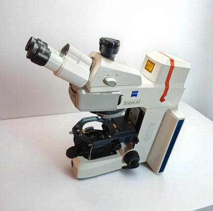 Zeiss Axio Scope.A1 Microscope w/ LED Illuminator, 20x Objective, 10x Eyepieces