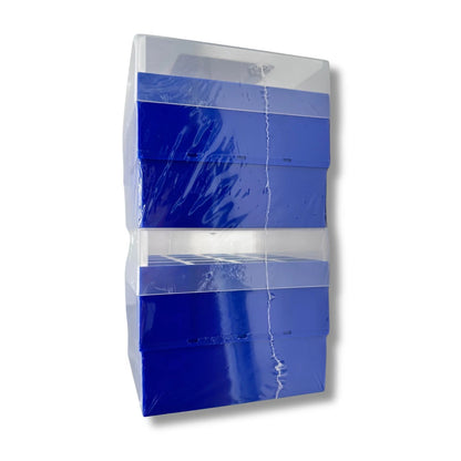 16-Place Square Cryogenic Freezer Storage Boxes 50mL Tubes 2/PK - USA Scientific