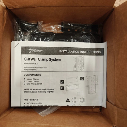 Ergotron 60-271-009 Slatwall Wall Mount Bracket – Monitor Arm Add-On