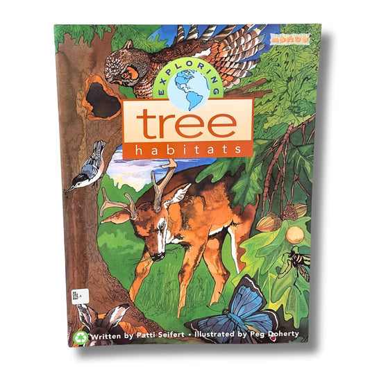 Mondo Exploring Tree Habitats Oversized Carpet Book & Hardcover Read-Along Copy