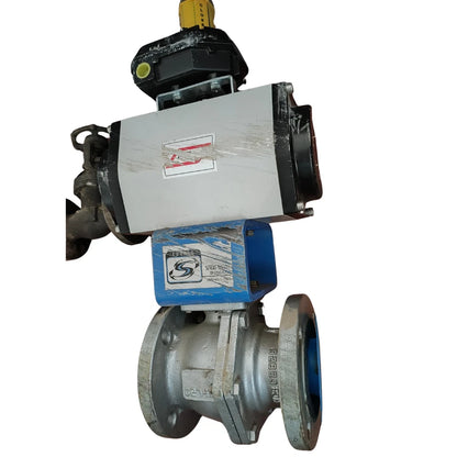 MARWIN 3" 150 CONTROL BALL VALVE SERIES 5801F W/ UNITORQ ACTUATOR M295K44DLS