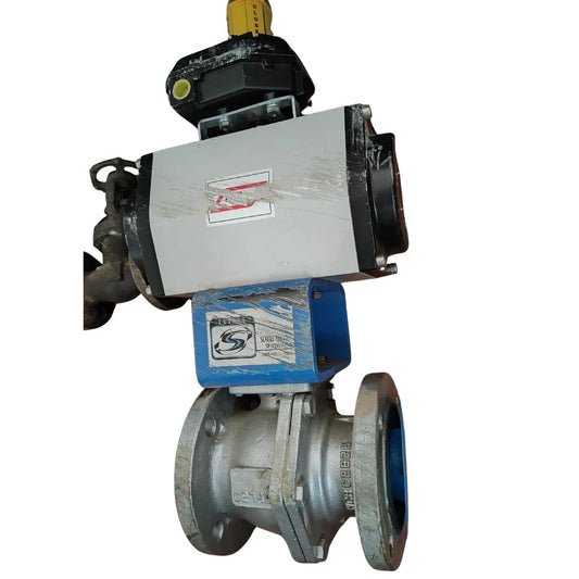 MARWIN 3" 150 CONTROL BALL VALVE SERIES 5801F W/ UNITORQ ACTUATOR M295K44DLS