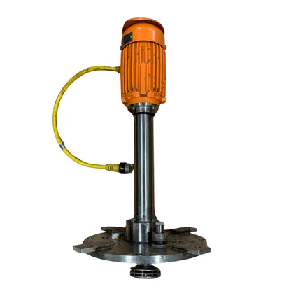 LOHER 0.33 HP Electric Tank Mixer Agitator 3580 RPM Stainless Steel Shaft Flange