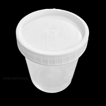 10-Pack 120mL Lab Specimen Containers with Screw Cap - Marked Date/Room