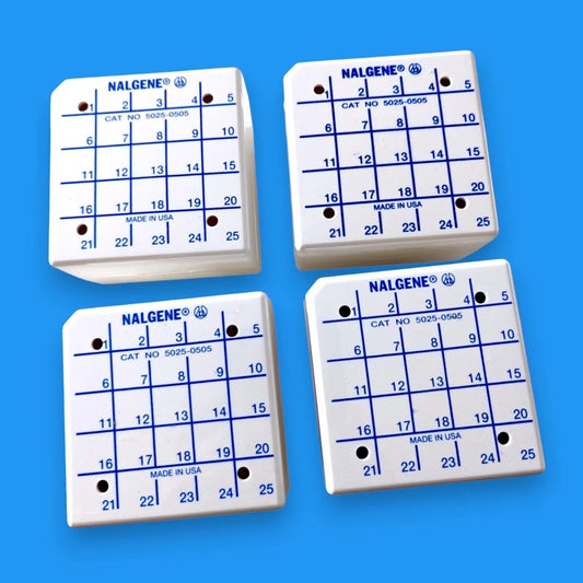 Thermo Scientific Nalgene CryoBox 25-Place Storage Boxes for 2mL Vials (4 PACK)