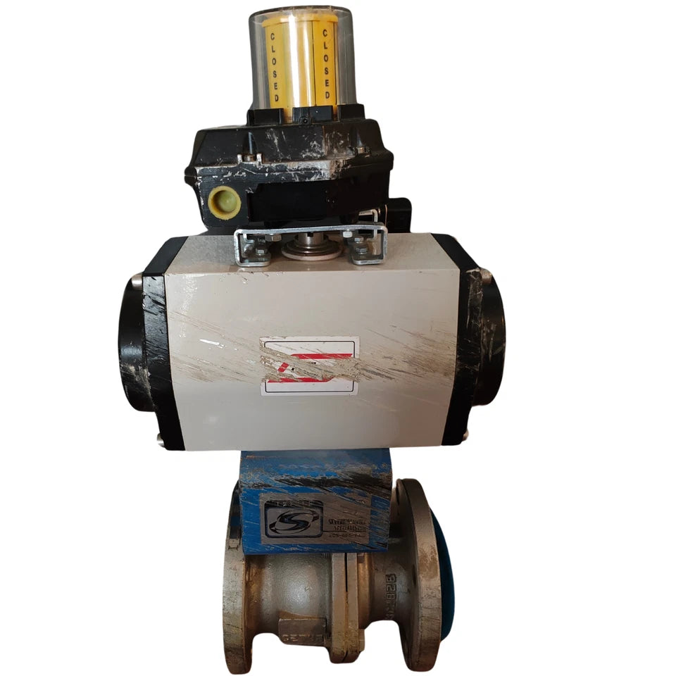 MARWIN 3" 150 CONTROL BALL VALVE SERIES 5801F W/ UNITORQ ACTUATOR M295K44DLS