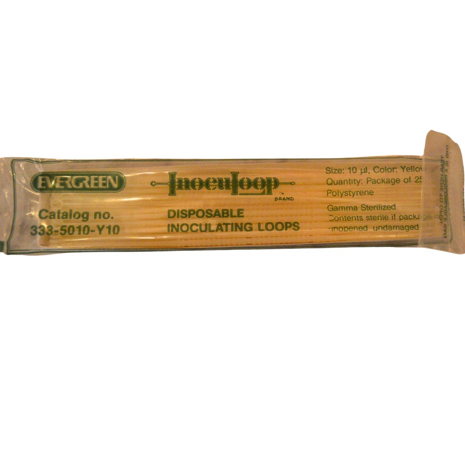InocuLoop™ 10µl Inoculating Loops - Pre-Sterilized, 500pc, Yellow 333-5010-Y10