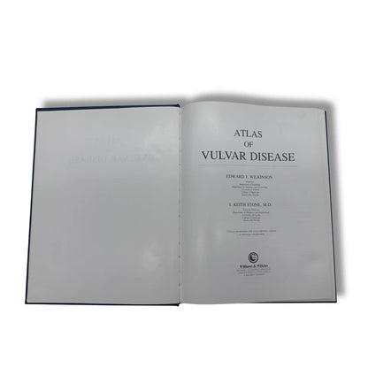 1995 Atlas of Vulvar Disease Hardcover Textbook (ISBN: 0-683-09092-5)