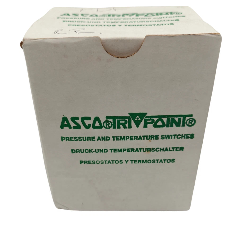 ASCO PA31B Pressure Switch, Adjustable Deadband, Watertight, 125/250 VAC, 50°C