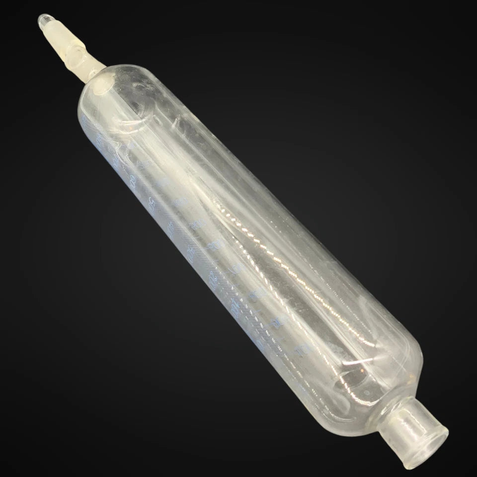 SGA Glass Cylindrical Seperatory Addition Funnel 1000ml Graduated, 24/40 | 24/25