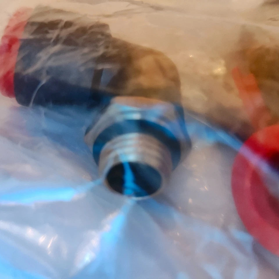 Close up MC KQL13-U02 push-to-connect male elbow fitting