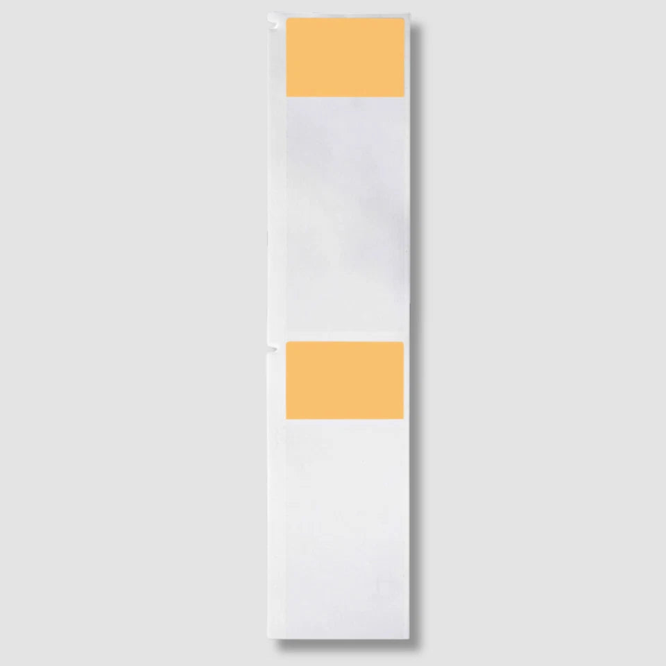 Brady 1.5" x 4" Orange/Translucent Self-Laminating Vinyl Labels | PTL-33-427-OR