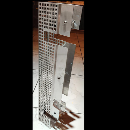 Custom Heavy-Duty Metal Machine Enclosure / Cover / Guard - OPEN | 32X3X7 | 6LBS