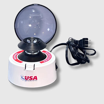 USA Scientific Micro Centrifuge IR 110V AC | 6-Place Rotor | 6,000 RPM