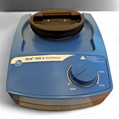 IKA MS3 Vortex Mixer with Power Supply - TESTED [MS 3 B S36] Agilent Lab Shaker