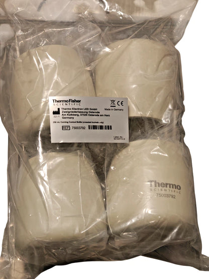NEW Thermo 250mL Corning Conical Bottle Inserts / Adapters For TX-750 Rotor -4Pk