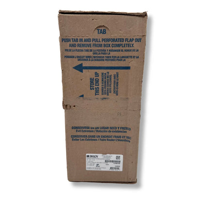 Brady 2" x 0.645" PS-375-2-BL | Blue Heat Shrink Wire Marking Sleeve Labels