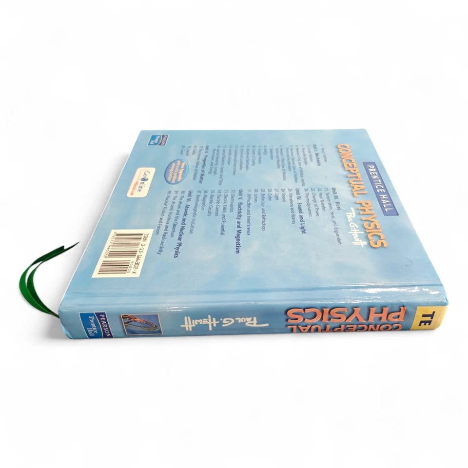 Conceptual Physics: The High School Physics Program Teacher's Edition Hardcover