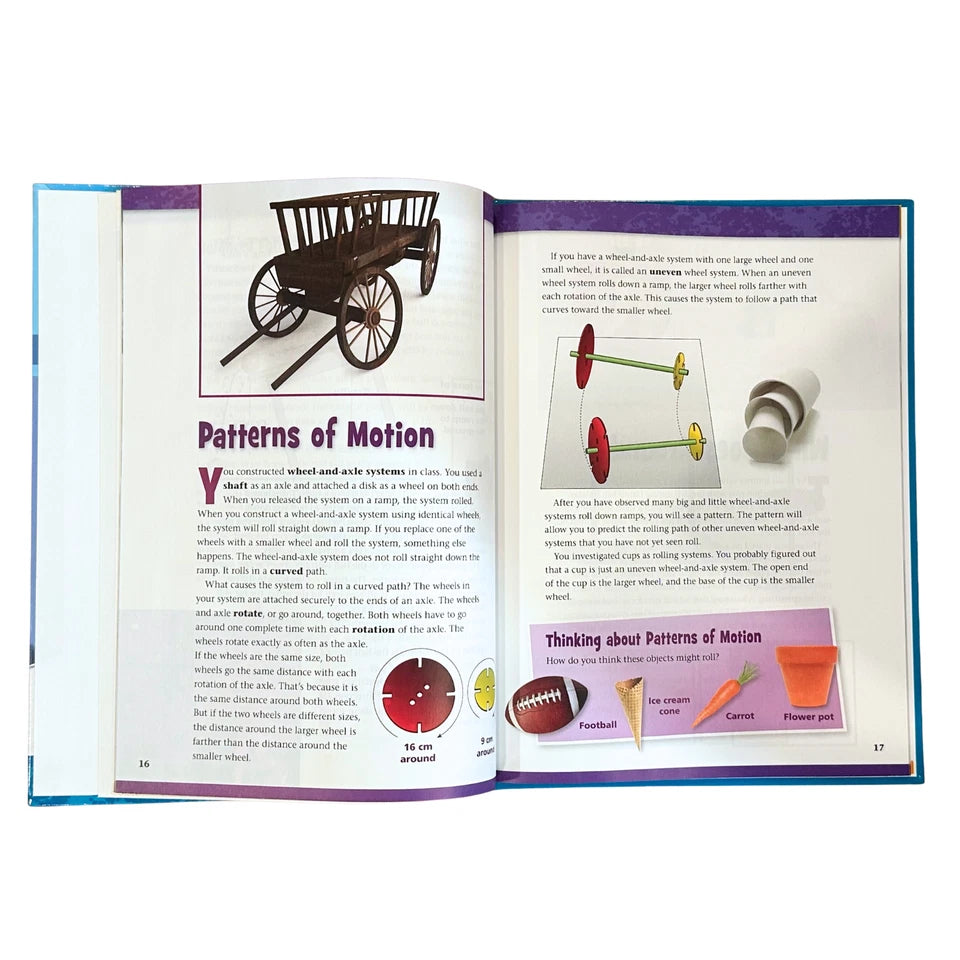 FOSS Motion and Matter Hardcover Book -Delta Education Science Learning Resource