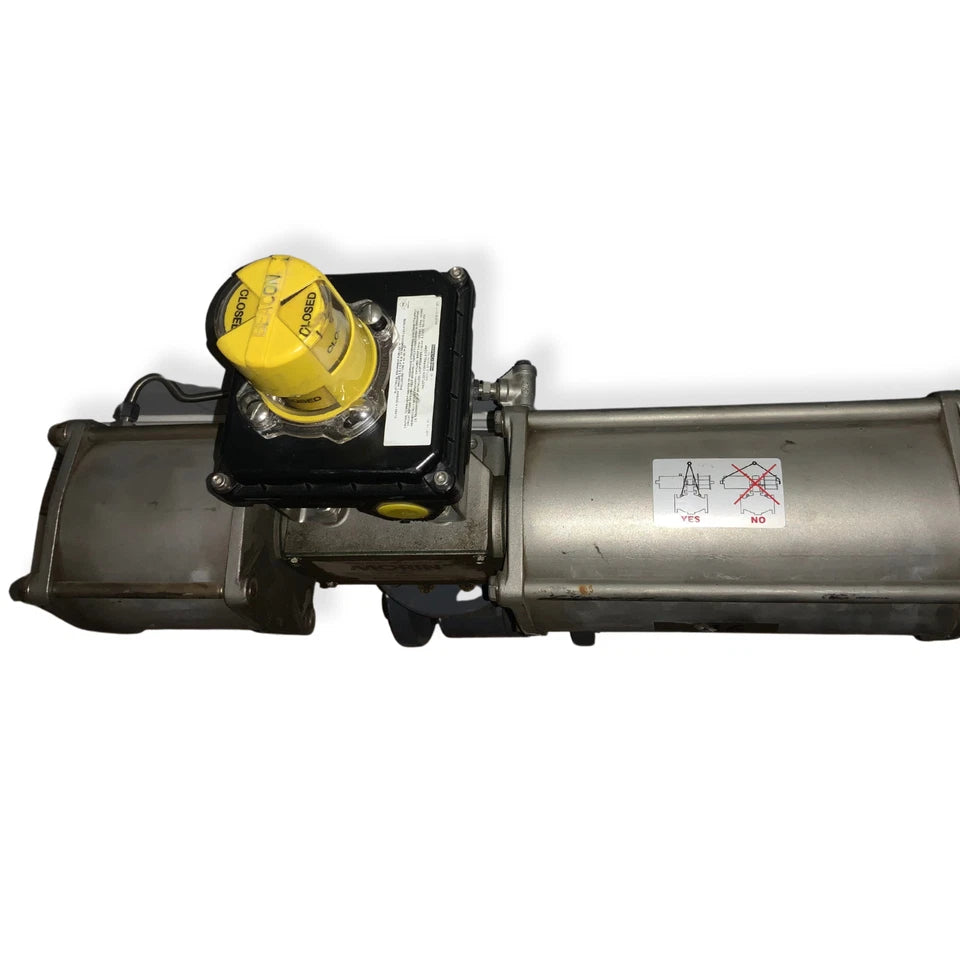 Morin Rotary Actuator S-072U-S060 w/ Cooper Accuseal, Model: 1.50-CSV1.50-300#RF