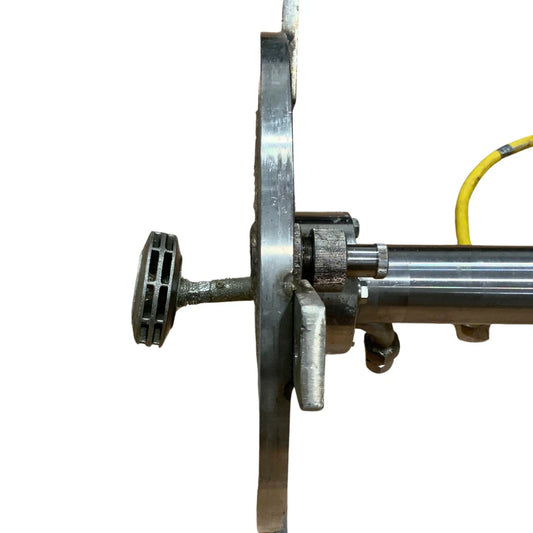 LOHER 0.33 HP Electric Tank Mixer Agitator 3580 RPM Stainless Steel Shaft Flange