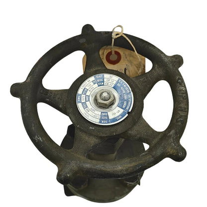 VOGT VALVE 1-1/2 in. Forged CARBON Steel Conventional Port Threaded Gate Valve