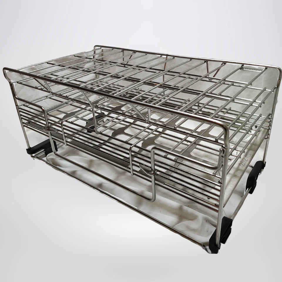 18 Rodent Water Bottle Crate BC-Matic w/ Sliding Lid Stainless Steel 9LBCBM18263