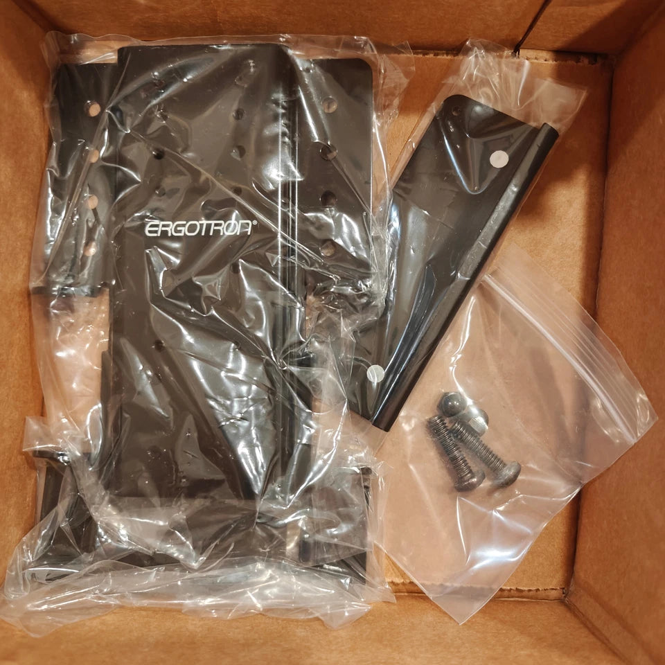 Ergotron 60-271-009 Slatwall Wall Mount Bracket – Monitor Arm Add-On