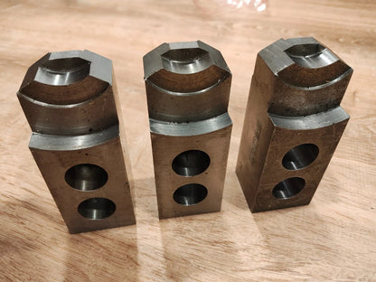 SEOAM SJ-08T1 Serrated Soft Jaws Set for CNC Lathe Chuck [CAH/CAS/CGH-8] 1.5X60°