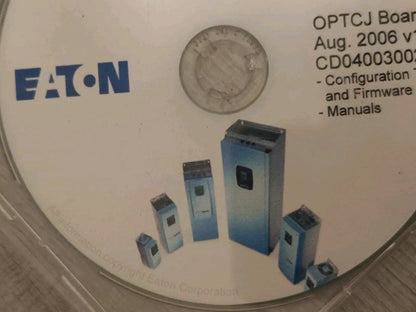EATON SVX9000 BACNET MS/TP Fieldbus Adapter OPTCJ Board FIRMWARE CD v1.0 (2006)