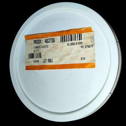 Atotech Stannous Sulfate Crystal PG - 55 lbs Pure Tin(II) Sulfate