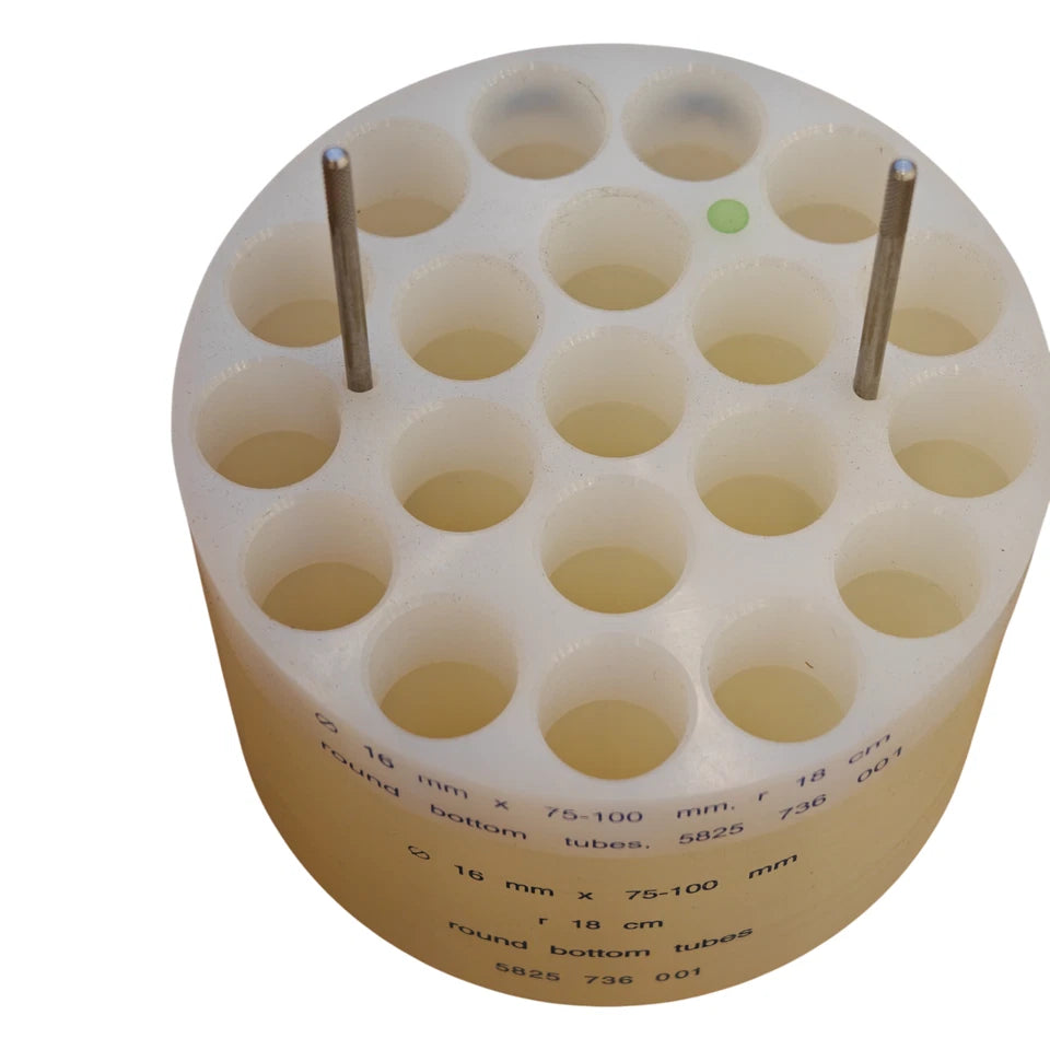 Eppendorf S-4-104 Rotor Adapter 20 x 5.5 - 12 mL round-bottom Tubes (Pack of 2)