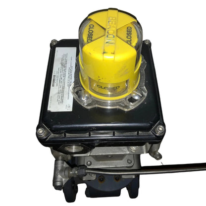 Morin Rotary Actuator S-072U-S060 w/ Cooper Accuseal, Model: 1.50-CSV1.50-300#RF